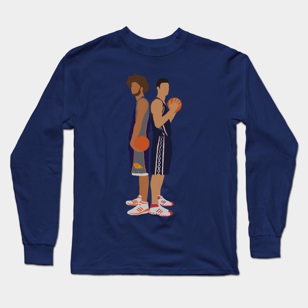 Brook and Robin Lopez Long Sleeve T-Shirt by xRatTrapTeesx